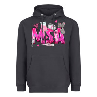 Smoke breast cancer msa medical support assistant Heavyweight Hoodie - texasbilliewilder