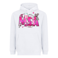 White breast cancer msa medical support assistant Heavyweight Hoodie - texasbilliewilder