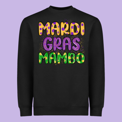 Mardi Gras Mambo Heavyweight Sweatshirt Designed By Maliassmallbusiness