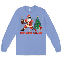 Colony Blue out here ballin' Long Sleeve Tee - MaliasSmallBusiness