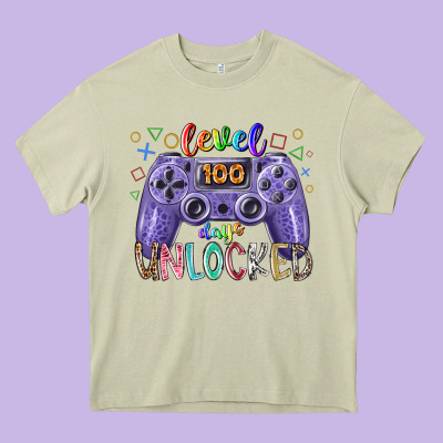 Level Days Unclocked Heavy Core Tee Designed By Racoondesign