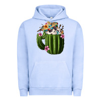 Pigment Grape Ice Day Of The Dead Mexican Cactus Urban Hoodie - FaDigitalArtStudio
