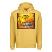 Antique Gold bind my wandering heart to thee Premium Hoodie - TumblerDesignByShophia