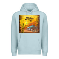 Blue Mist bind my wandering heart to thee Premium Hoodie - TumblerDesignByShophia