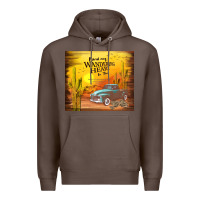 Coffee bind my wandering heart to thee Premium Hoodie - TumblerDesignByShophia