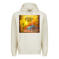 Oatmeal Heather bind my wandering heart to thee Premium Hoodie - TumblerDesignByShophia