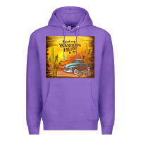 Purple bind my wandering heart to thee Premium Hoodie - TumblerDesignByShophia