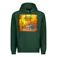 Sports Green bind my wandering heart to thee Premium Hoodie - TumblerDesignByShophia