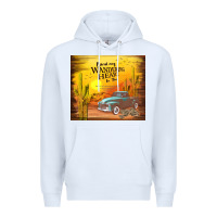 White bind my wandering heart to thee Premium Hoodie - TumblerDesignByShophia