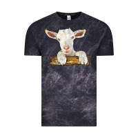 Cloud Black baby cashmere goat Vintage Tee - LillyAllenDesigns