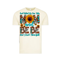 God Gifted Me Two Titles Mom And Bebe  And I Rock Vintage Tee | Teevron