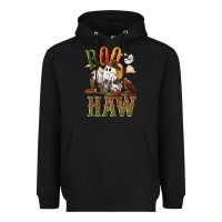 Black Boo haw Heavyweight Hoodie - NancyCooperArtShop