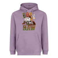 Lavender Boo haw Heavyweight Hoodie - NancyCooperArtShop