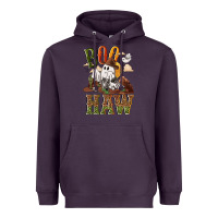 Plum Boo haw Heavyweight Hoodie - NancyCooperArtShop