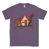 Lavender church is my happy place Classic Tee - MaliasSmallBusiness
