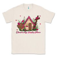 Natural church is my happy place Classic Tee - MaliasSmallBusiness