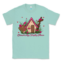 Seafoam church is my happy place Classic Tee - MaliasSmallBusiness