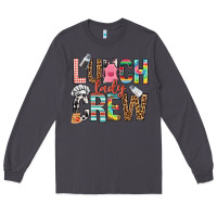 Smoke lunch lady crew Long Sleeve Tee - NancyCooperArtShop