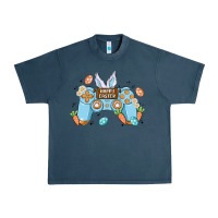 Midnight Navy boy happy easter Urban Heavy Tee - MaliasSmallBusiness