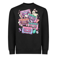 Black easter cassette tapes Heavyweight Sweatshirt - MaliasSmallBusiness