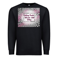 Black feeling kinda idgaf ish today with leopard Premium Sweatshirt - TumblerDesignByShophia