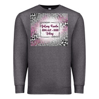 Charcoal Heather feeling kinda idgaf ish today with leopard Premium Sweatshirt - TumblerDesignByShophia