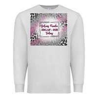Dove Grey feeling kinda idgaf ish today with leopard Premium Sweatshirt - TumblerDesignByShophia