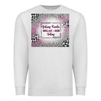 Oatmeal Heather feeling kinda idgaf ish today with leopard Premium Sweatshirt - TumblerDesignByShophia