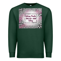 Sports Green feeling kinda idgaf ish today with leopard Premium Sweatshirt - TumblerDesignByShophia