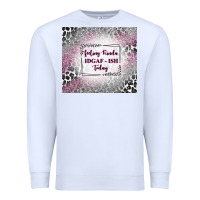 White feeling kinda idgaf ish today with leopard Premium Sweatshirt - TumblerDesignByShophia