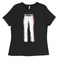 Black softball uniform pant fa element Ladies Tee - FaDigitalArtStudio
