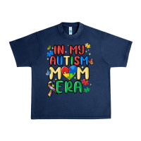 Navy in my autism mom era Urban Heavy Tee - MaliasSmallBusiness