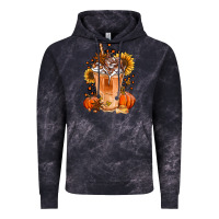 Cloud Black pumpkin spice ice latte Vintage Hoodie - Jasminsmagicworld