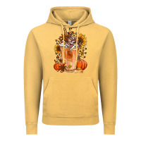 Pumpkin Spice Ice Latte Vintage Hoodie | Teevron