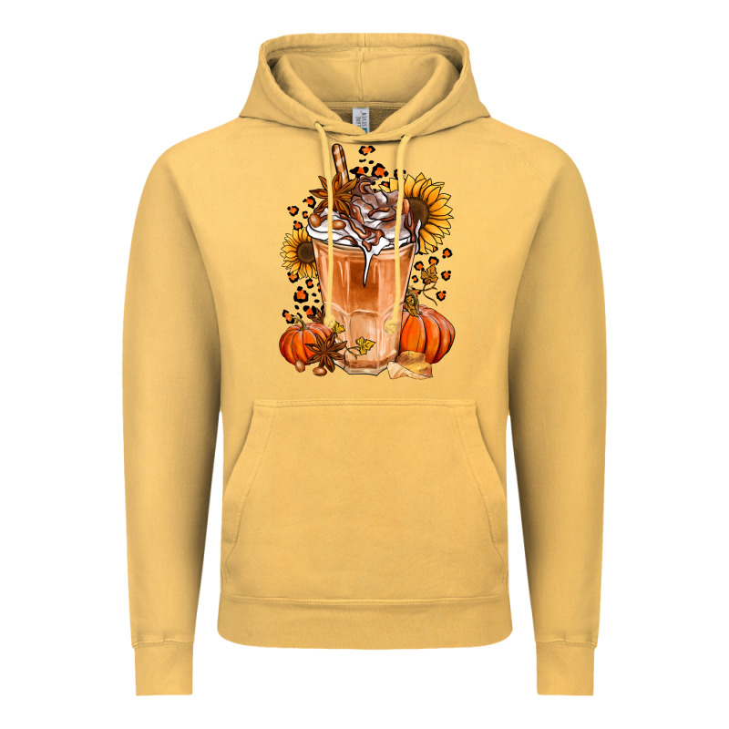Pumpkin Spice Ice Latte Vintage Hoodie by Jasminsmagicworld | Teevron
