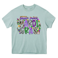 Little Miss Mardi Gras Heavy Core Tee | Teevron