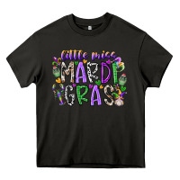 Asphalt little miss mardi gras Heavy Core Tee - RacoonDesign