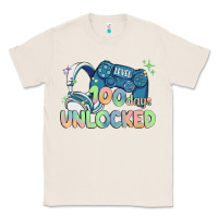 Natural level 100 days unlocked Classic Tee - MaliasSmallBusiness