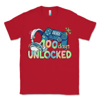 Red level 100 days unlocked Classic Tee - MaliasSmallBusiness
