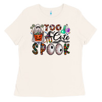 Bone too cute to spook Ladies Tee - CowhideDigitalArt