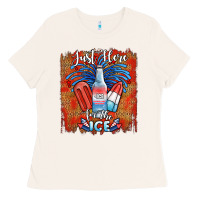 Bone just here for the ice Ladies Tee - JahusDesignShop
