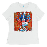 White just here for the ice Ladies Tee - JahusDesignShop