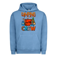 Pigment Pebble Blue camping crew camper coffee mug Urban Hoodie - FaDigitalArtStudio