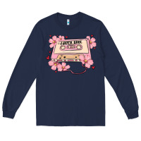 Navy lover babe valentines day Long Sleeve Tee - MaliasSmallBusiness