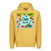 Antique Gold dog mom Premium Hoodie - TumblerDesignByShophia