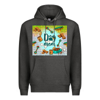 Charcoal Heather dog mom Premium Hoodie - TumblerDesignByShophia