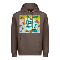 Coffee dog mom Premium Hoodie - TumblerDesignByShophia