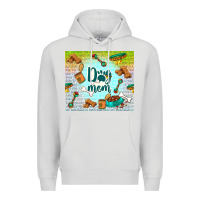 Dove Grey dog mom Premium Hoodie - TumblerDesignByShophia