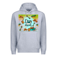Heather Grey dog mom Premium Hoodie - TumblerDesignByShophia