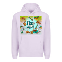 Lilac dog mom Premium Hoodie - TumblerDesignByShophia